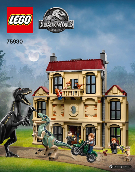 Lego 75930 - Indoraptor Rampage at Lockwood Estate - 3