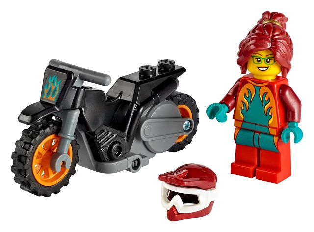 LEGO 60311 Fire Stunt Bike-Fire kaszkadőr motorkerékpár - 2