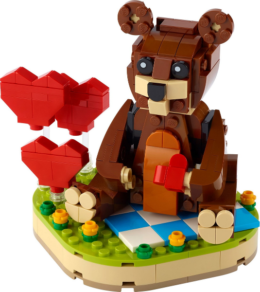 Lego 40462 Valentine's Brown Bear - 2