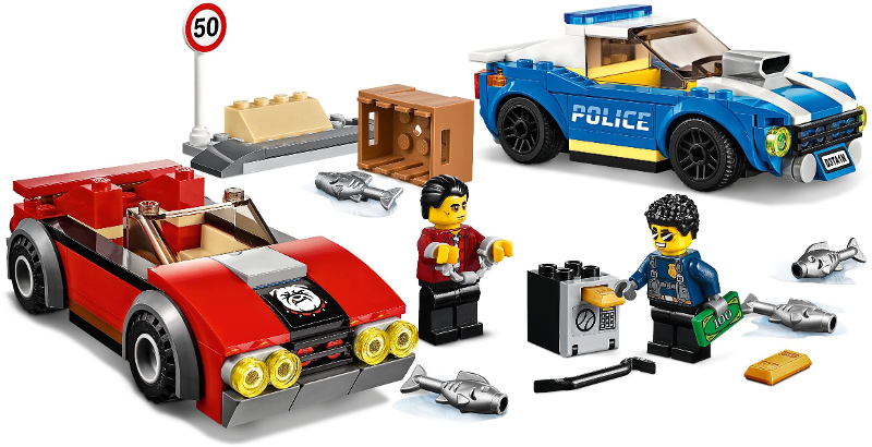 LEGO 60242 Police Highway Arrest-Rendőrségi letartóztatás az országúton - 2