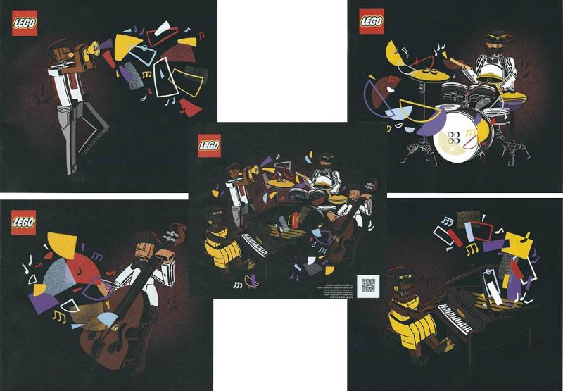LEGO  21334  Jazz Quartet - 2