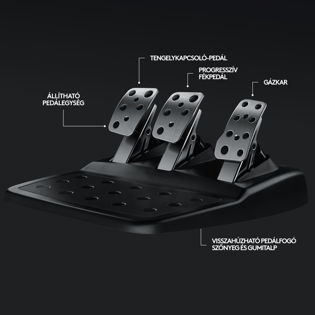 Logitech G29 Driving Force Racing Wheel Kormány PS5 - 6