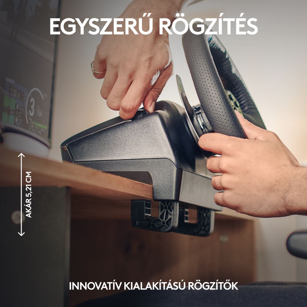 Logitech G29 Driving Force Racing Wheel Kormány PS5 - 9