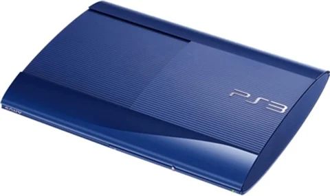 Sony PlayStation 3 Super Slim kék 500GB Játékkonzol (PS3) + 1 év garancia - 2