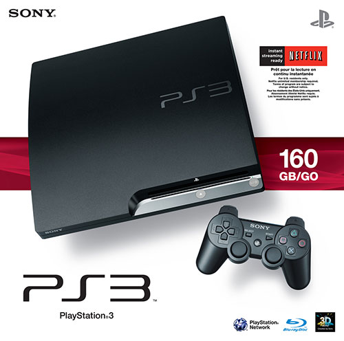 Sony PlayStation 3 Slim 160 GB Játékkonzol (PS3) + 1 év garancia - 4