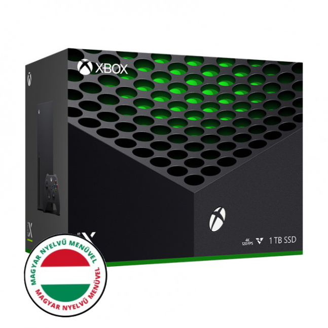 Xbox Series X 1TB Játékkonzol (Microsoft) + 1 év garancia