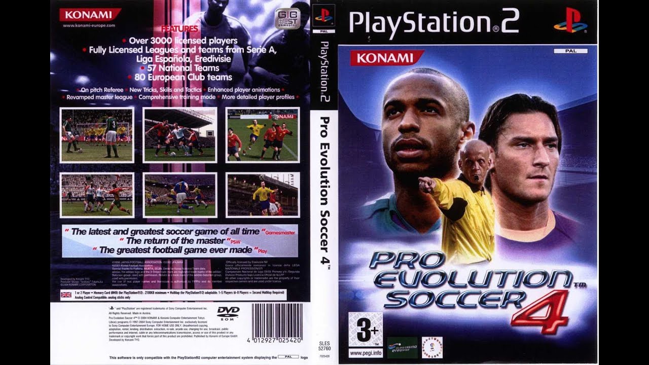Pro Evolution Soccer 4 - 2