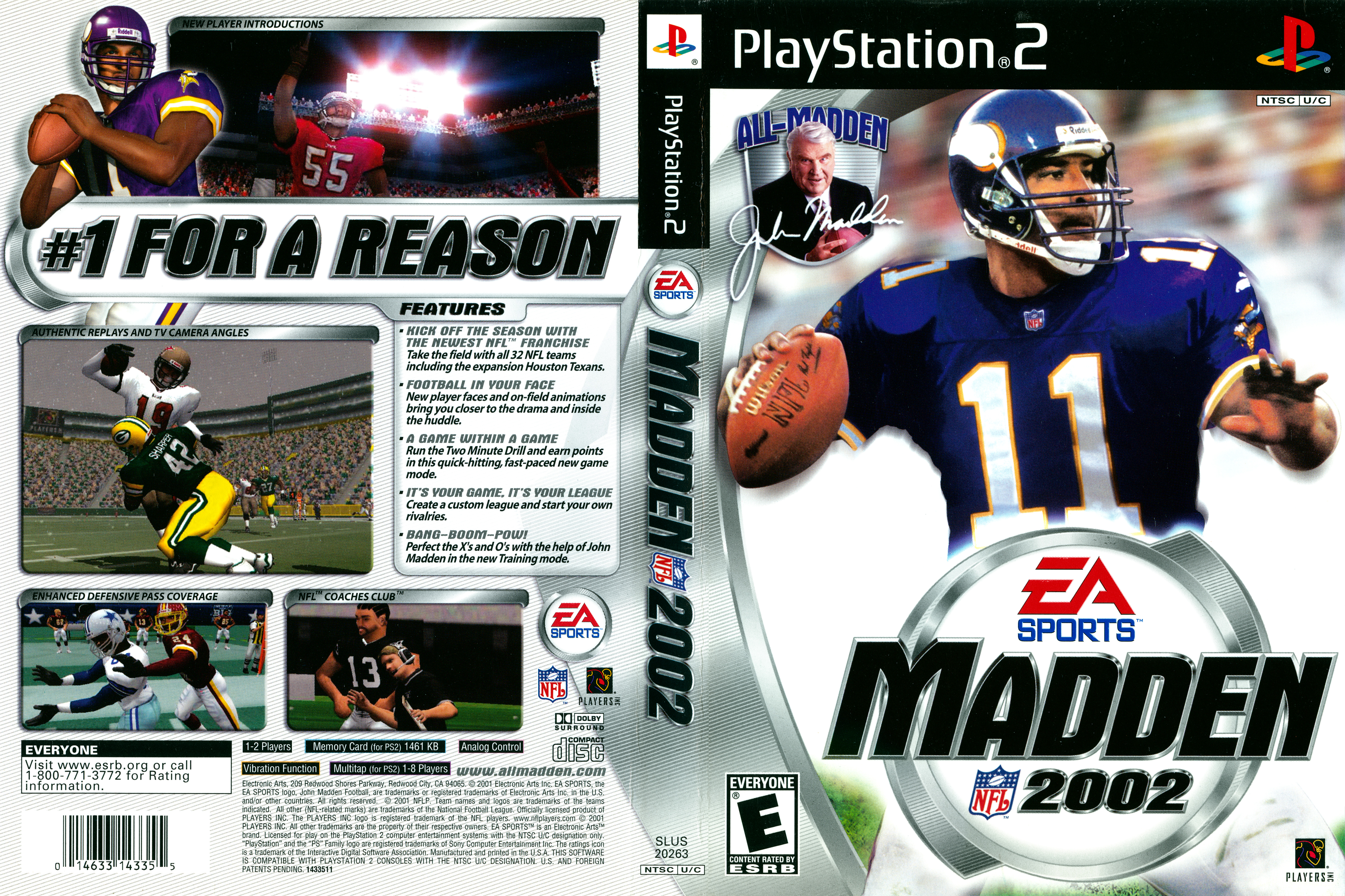 Madden NFL 2002 PS2 - 2