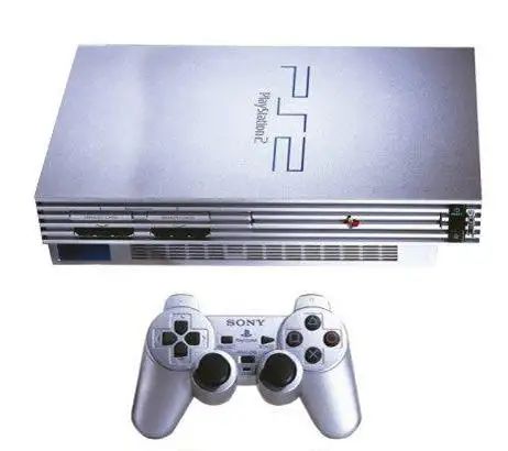 Sony PlayStation 2 ezüst Játékkonzol (PS2) + 1 év garancia - 2