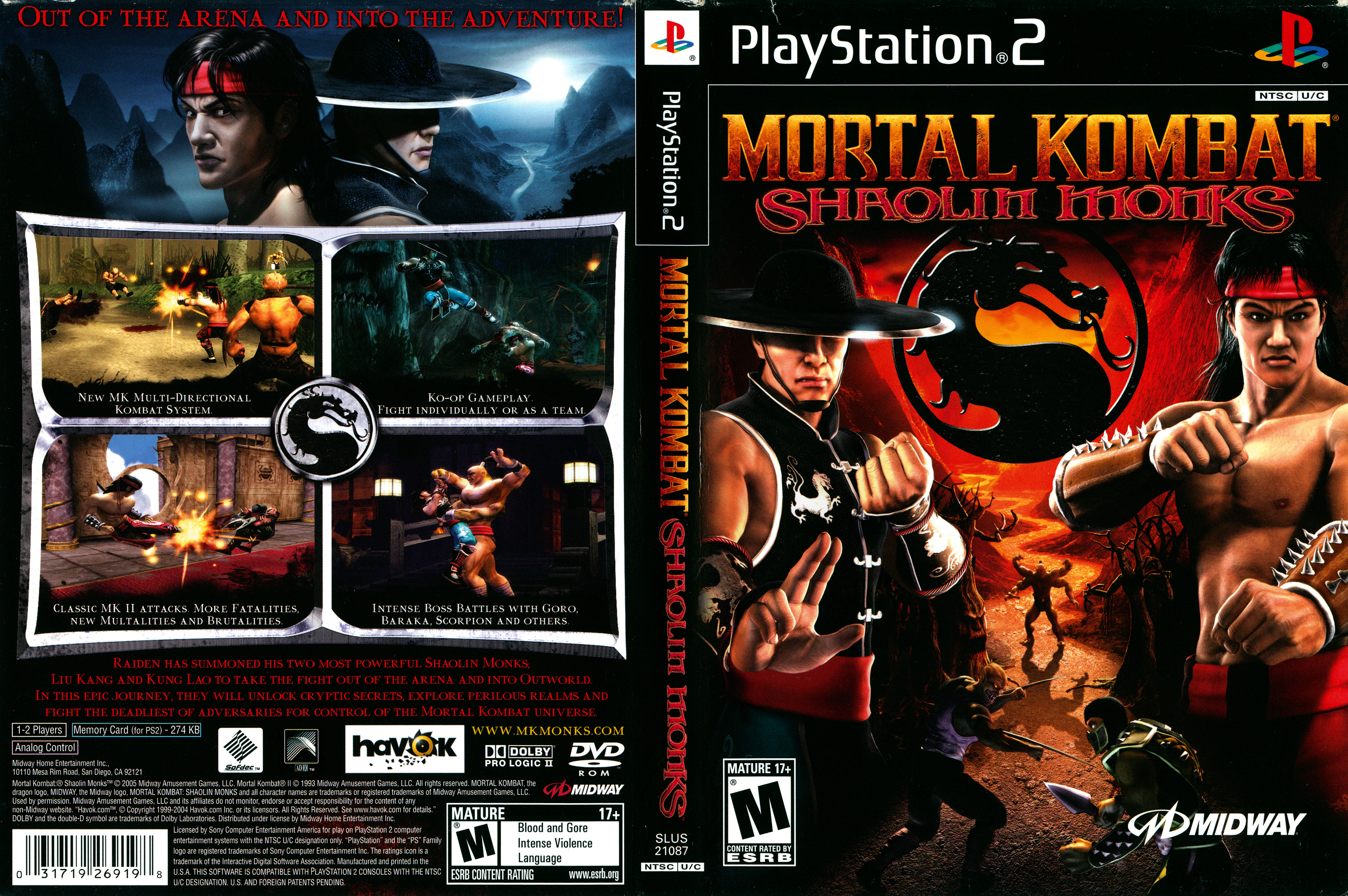 Mortal Kombat Shaolin Monks - 2