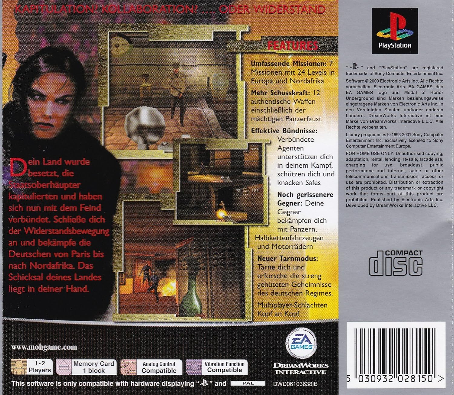 Medal of Honor Underground - 2