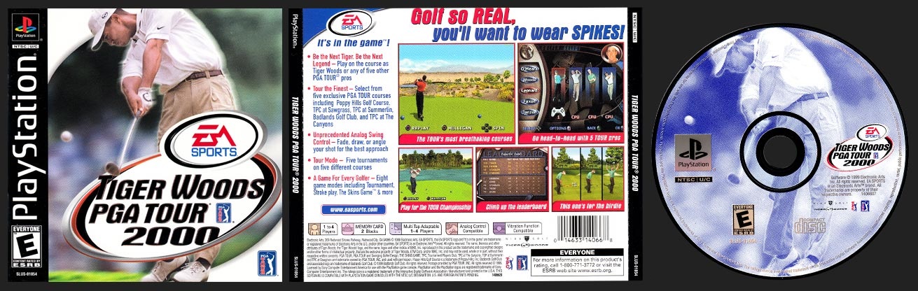 Tiger Woods PGA Tour 2000 - 2