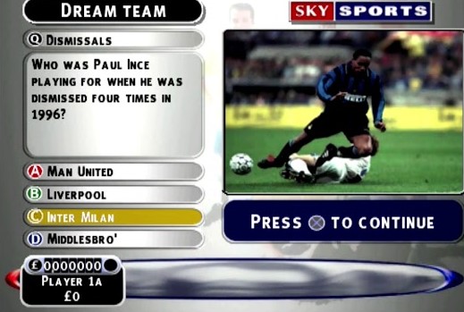 Sky Sports Football Quiz - 2