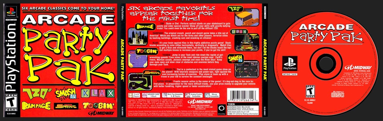 Arcade Party Pak - 3