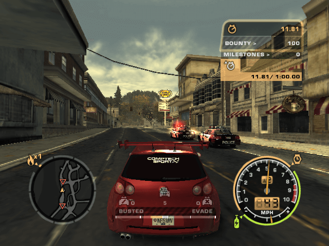 Need for Speed Most Wanted Xbox Classic - 2