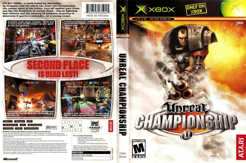 Unreal Championship Xbox Classic - 2