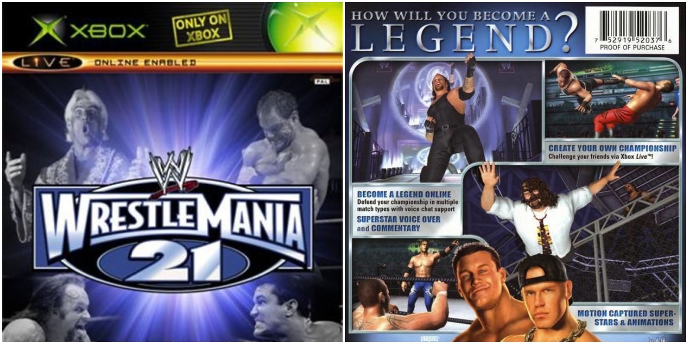 Wrestle Mania 21 XBOX Classic - 2