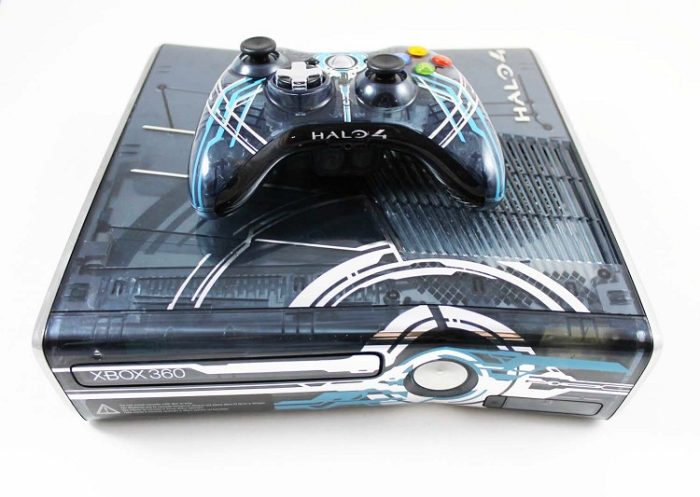 Xbox 360 S (Slim) 320GB Halo 4 Limited Edition Játékkonzol (Microsoft) + 1 év garancia - 4