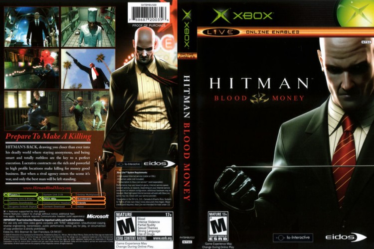 Hitman Blood Money Xbox Classic - 2