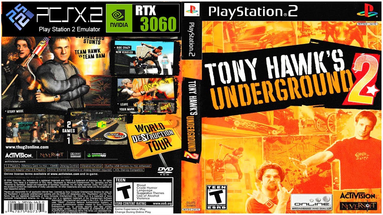 Tony Hawk's Underground 2 PS2 - 2