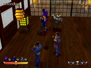 Ninja Shadow of Darkness PS1 - 3