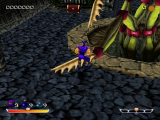 Ninja Shadow of Darkness PS1 - 4