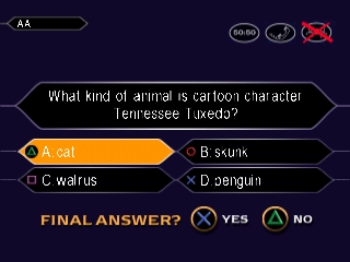 Who wants to be a millionaire? 2nd Edition PS1 - 2