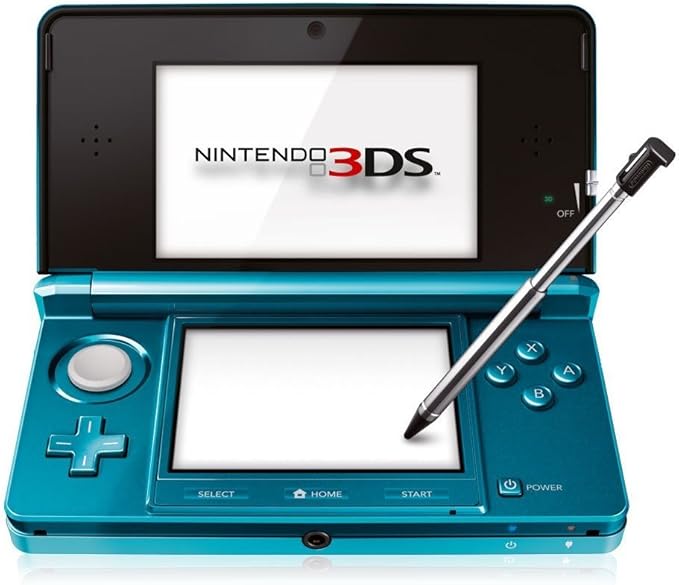 Nintendo 3DS - Aqua Blue (kék) + 1 év garancia - 3