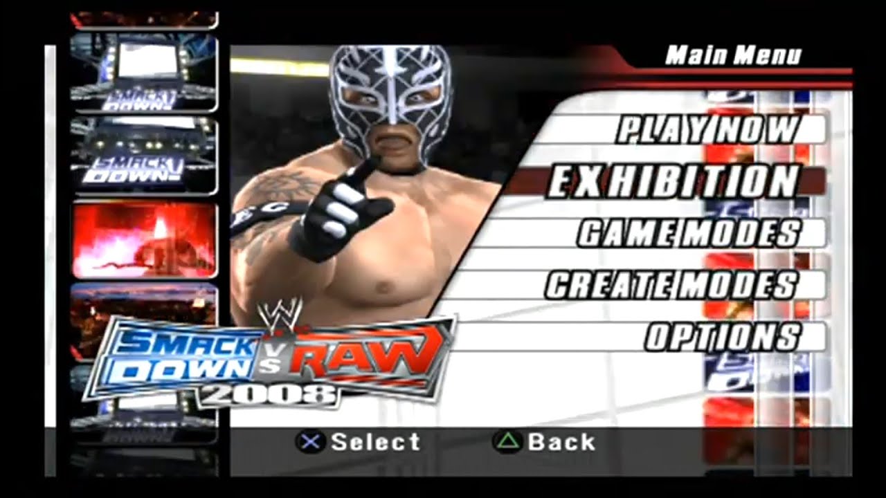 Smackdown vs Raw 2008 PS2 - 3