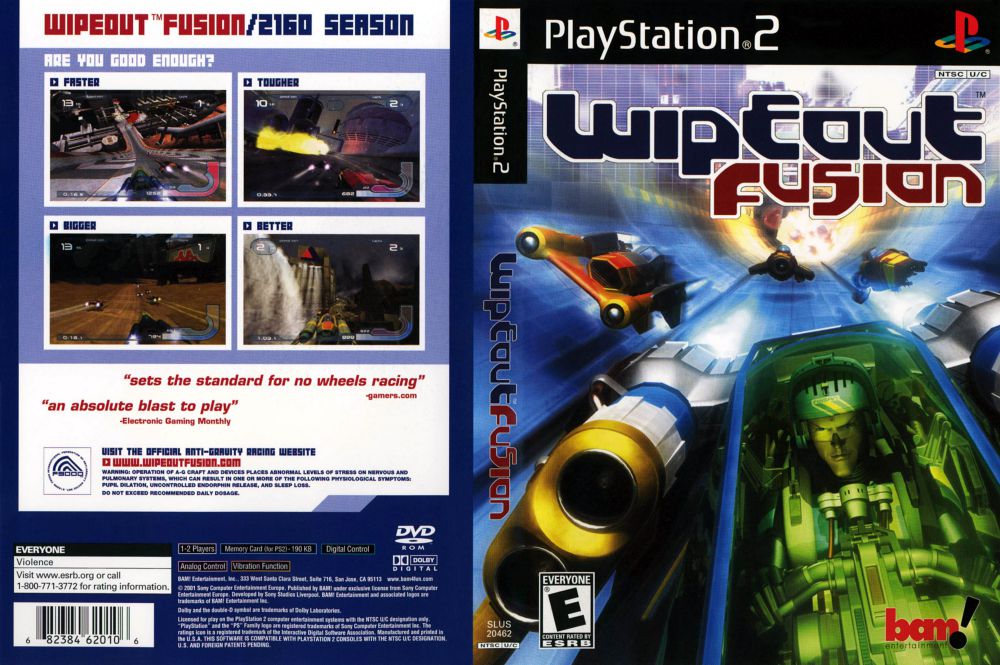 WipEout Fusion PS2 - 2