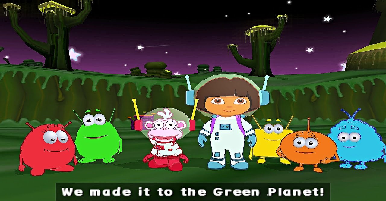 Dora the Explorer Journey to the Purple Planet PS2 - 3