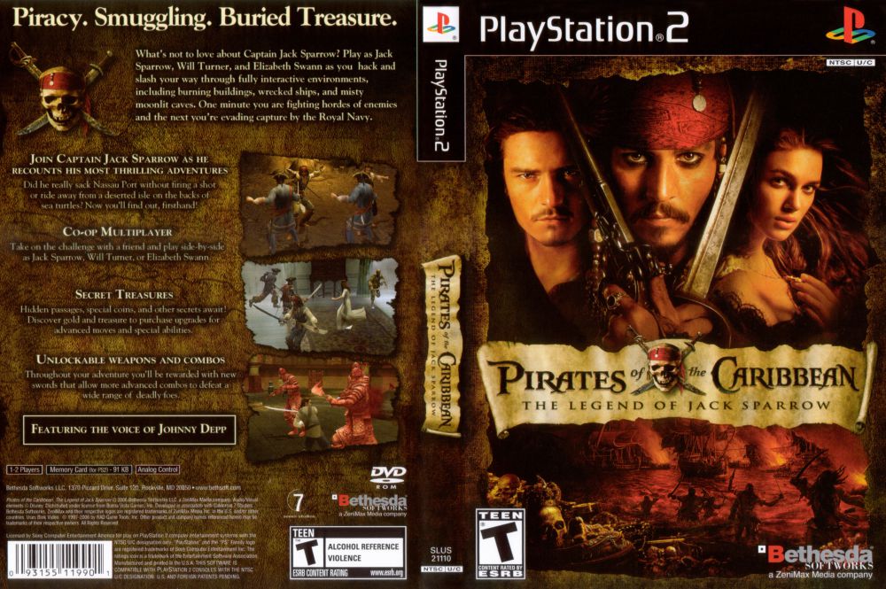 Pirates of the Caribbean The Legend of Jack Sparrow- PS2 - 2
