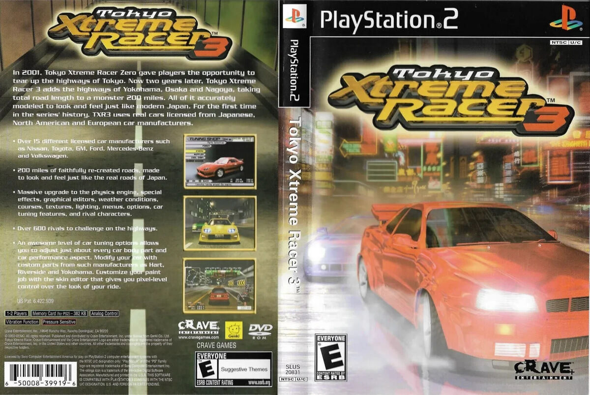 Tokyo Xtreme Racer -PS2 - 2