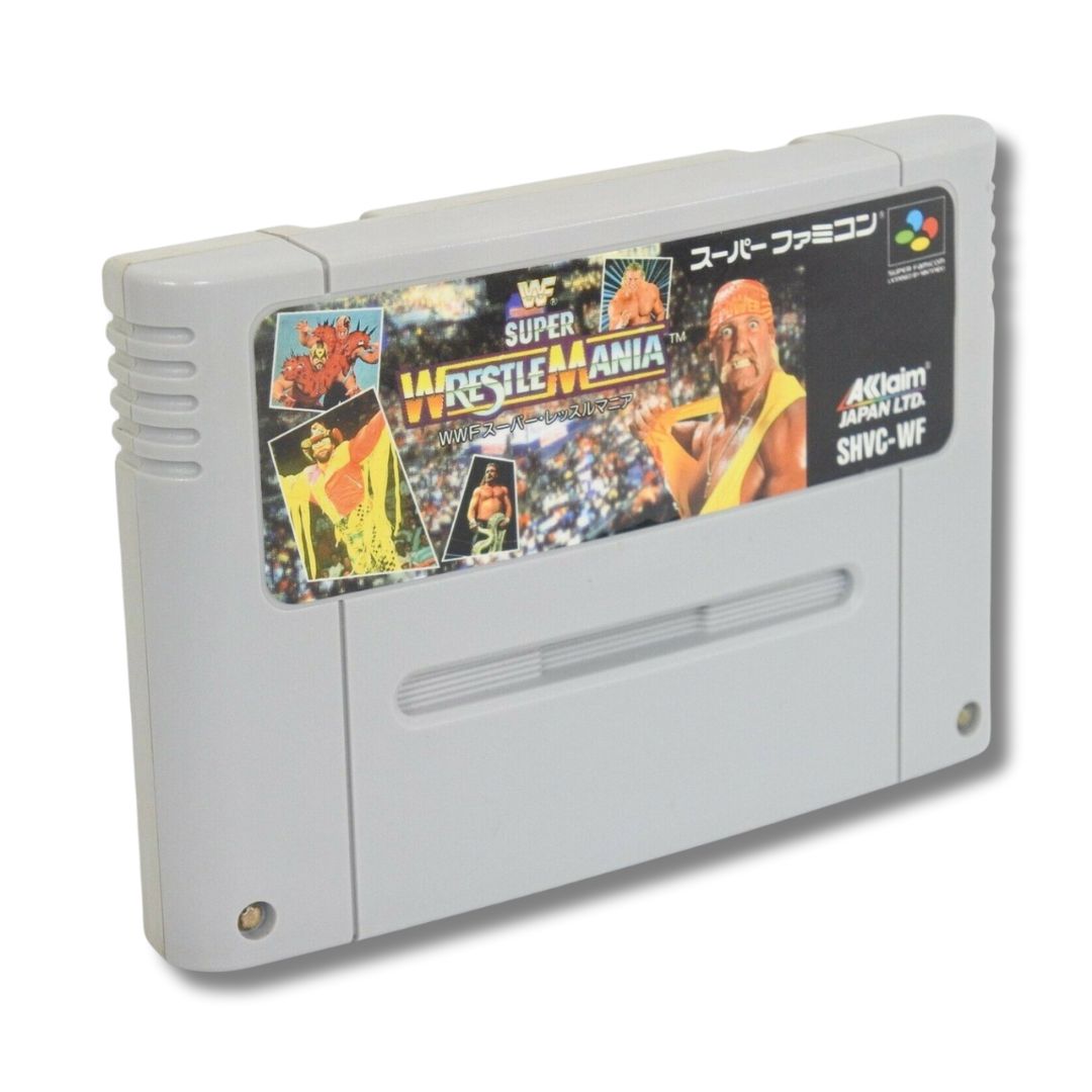WWF Super WrestleMania - Super Nintendo gyári dobozban - 2