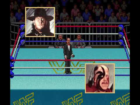 WWF Super WrestleMania - Super Nintendo gyári dobozban - 3