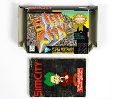 SimCity - Super Nintendo gyári dobozban - 3