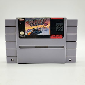 F-Zero - Super Nintendo gyári dobozban - 2