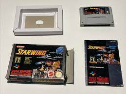 Starwing - Super Nintendo gyári dobozban - 2