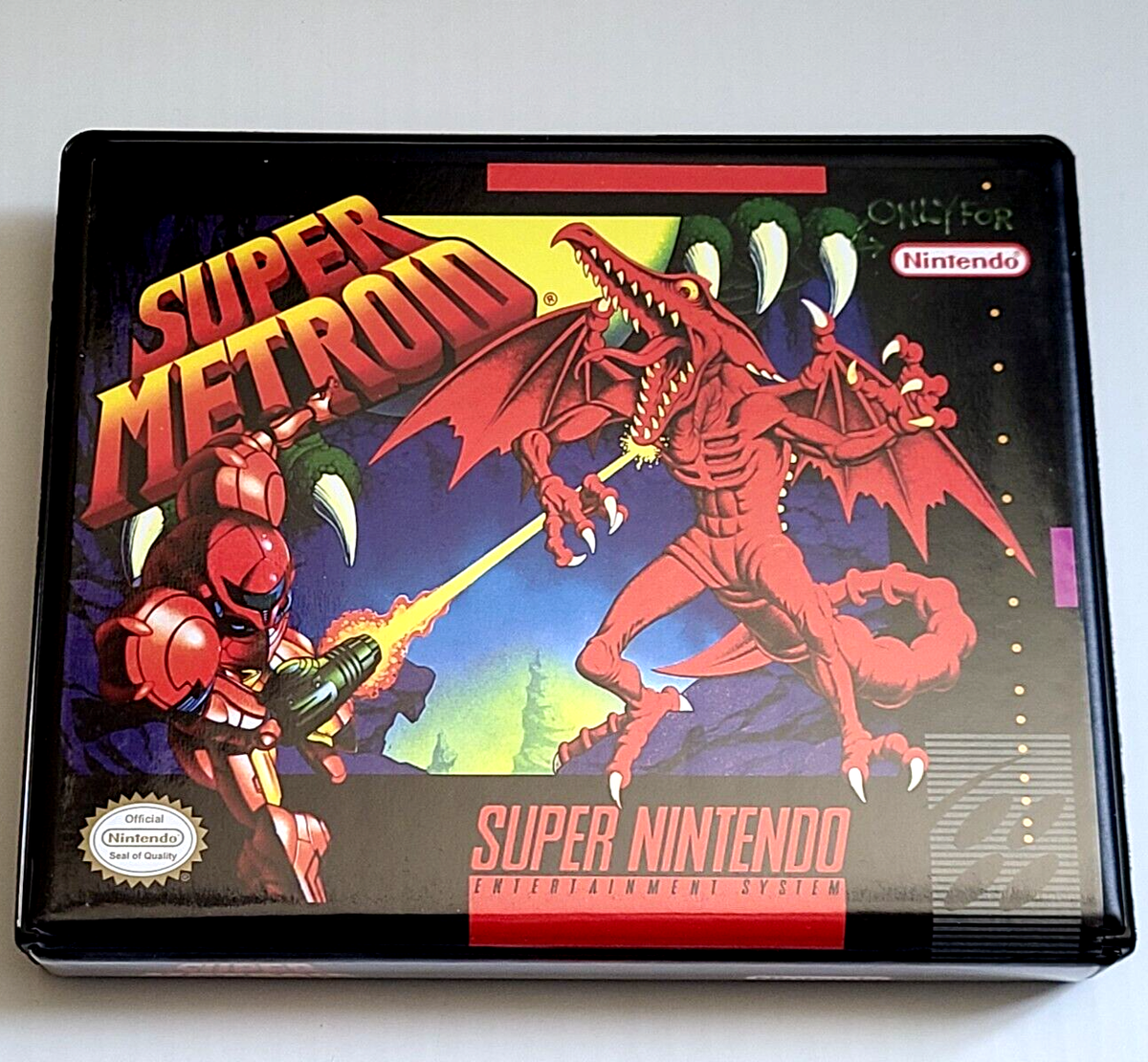 Super Metroid - Super Nintendo retro dobozban - 2