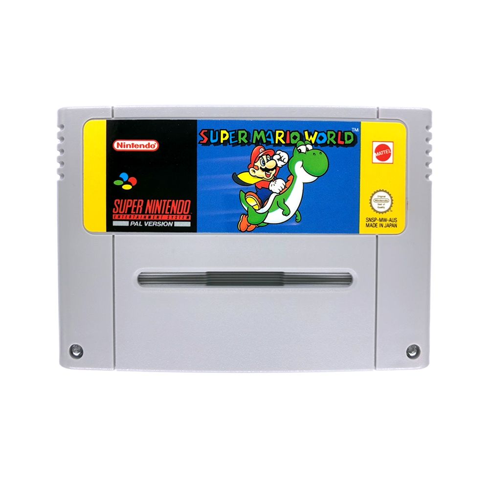 Super Mario World - Super Nintendo retro dobozban - 2