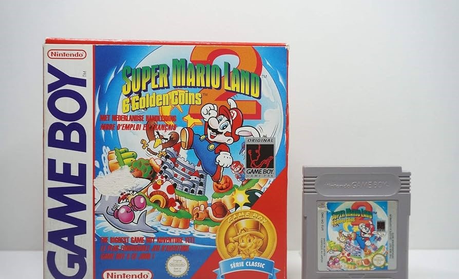 Super Mario Land 2: 6 Golden Coins - GameBoy retro dobozban - 2