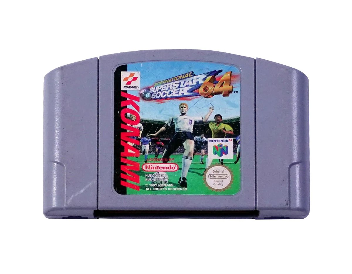 International Superstar Soccer 64 - Nintendo 64 eredeti dobozban - 2