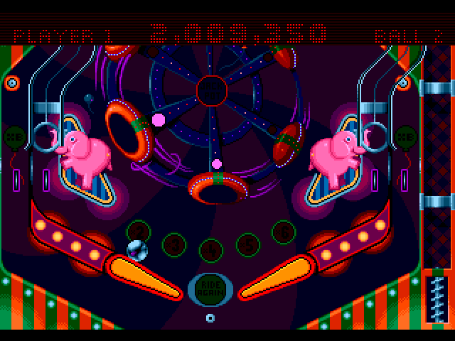 Psycho Pinball -Sega Mega Drive - 3