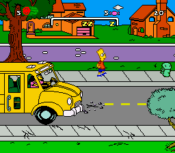 The Simpsons Bart's Nightmare - Super Nintendo - 2