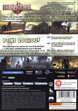 Fallout 3 Broken Steel and Point Lookout PC - 2