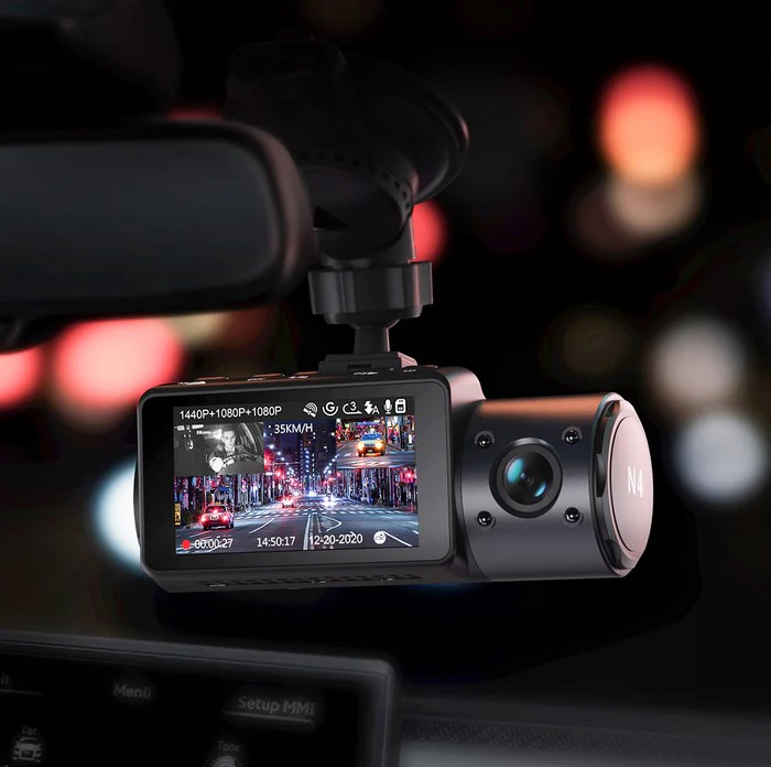 VanTrue OnDash N4 autós kamera /Új/ - 2