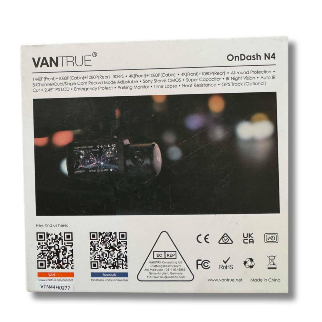 VanTrue OnDash N4 autós kamera /Új/ - 4