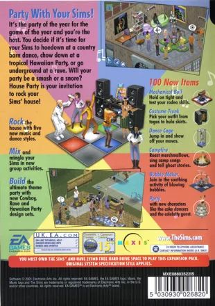 The Sims House Party Expansion Pack PC - 2