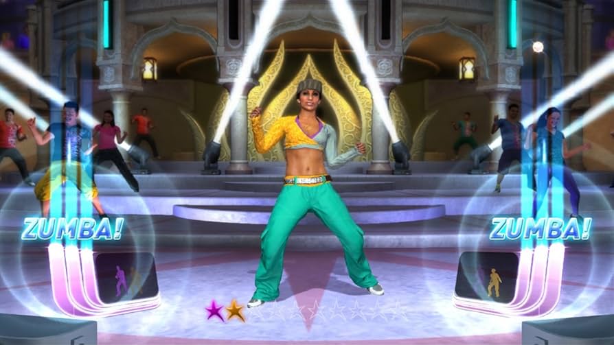 Kinect Zumba Fitness Rush  XBOX 360 /Borító nélkül!/ - 2