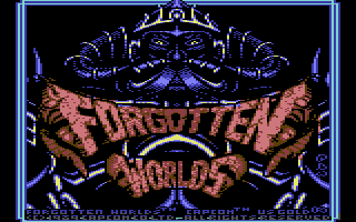 Forgotten Worlds Amstrad - 3